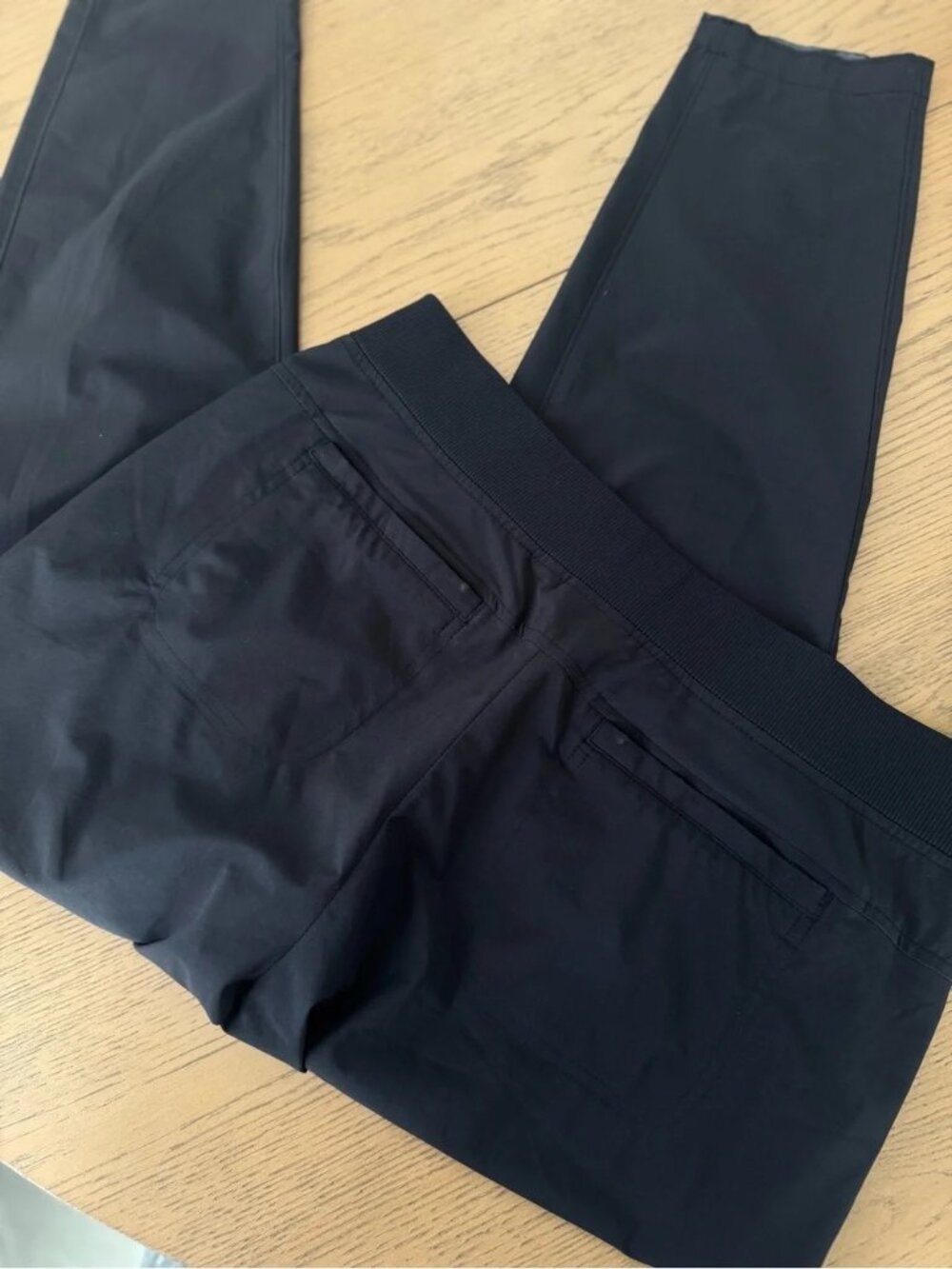 Athleta Black pants - Straight leg size 10 - Picture 2 of 5
